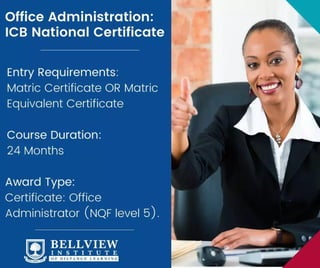 ICB Office Administration Courses