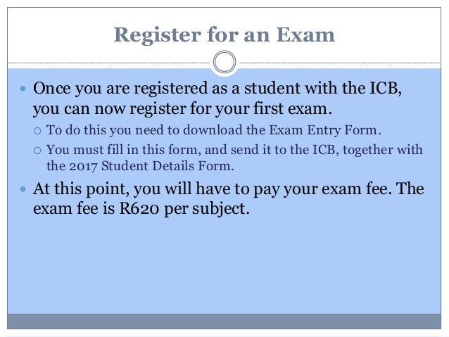 Icb Registration