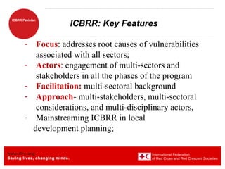 ICBRR-Integtrated Community Based Risk Reduction | PPT
