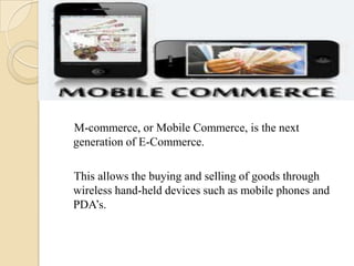 MOBILE COMMERCE | PPTX