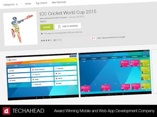 A Kickstarter's Guide to ICC Cricket World Cup 2015 Slide 15