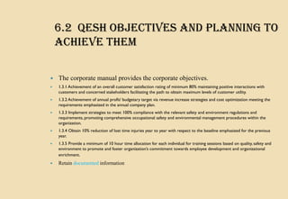QESH Training slides with Check list for | PDF