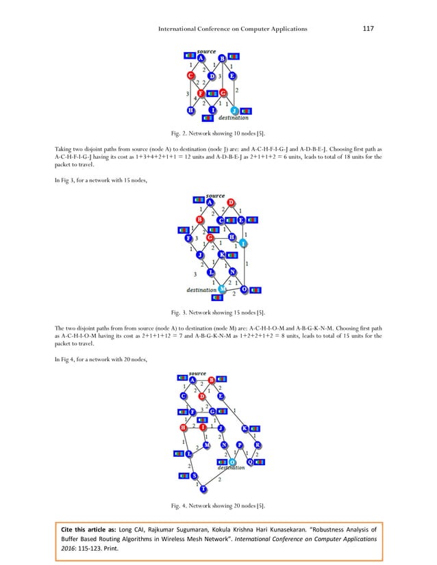 Robustness Analysis of Buffer Based Routing Algorithms in Wireless Mesh ...
