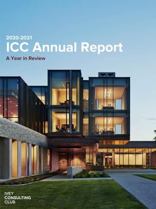 ICC Annual Report
2020-2021
A Year in Review
 