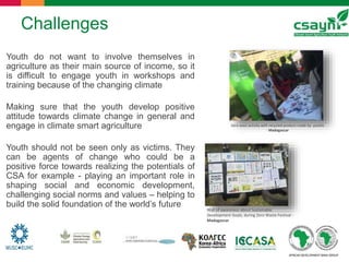 The role of youth in climate change action and dialogue in Africa ...