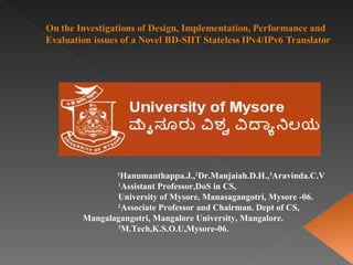 1 Hanumanthappa.J., 2 Dr.Manjaiah.D.H., 3 Aravinda.C.V 1 Assistant Professor,DoS in CS, University of Mysore, Manasagangotri, Mysore -06. 2 Associate Professor and Chairman. Dept of CS,  Mangalagangotri, Mangalore University, Mangalore. 3 M.Tech,K.S.O.U,Mysore-06. 