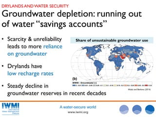  Water Security and Sustainable Growth in Drylands
