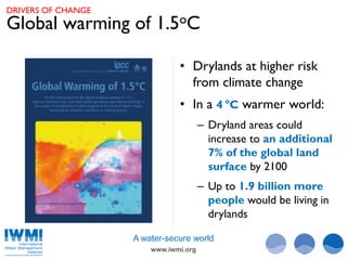  Water Security and Sustainable Growth in Drylands