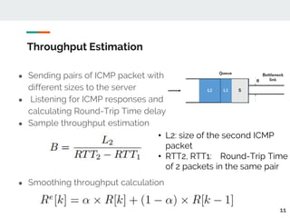 Application Layer Throughput Control For Video Streaming over HTTP2