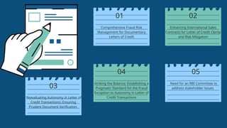 Letter of Credit Fraud PPT addressing legal insights | PPTX
