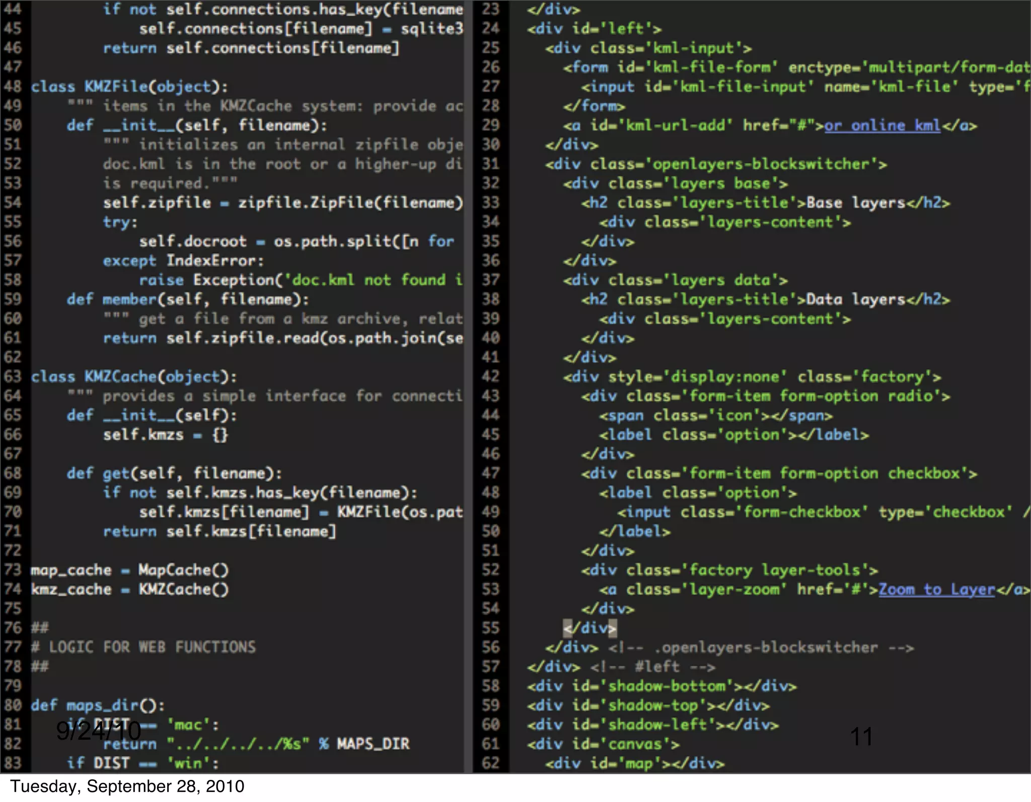 9/24/10                  11
                              11
Tuesday, September 28, 2010
 