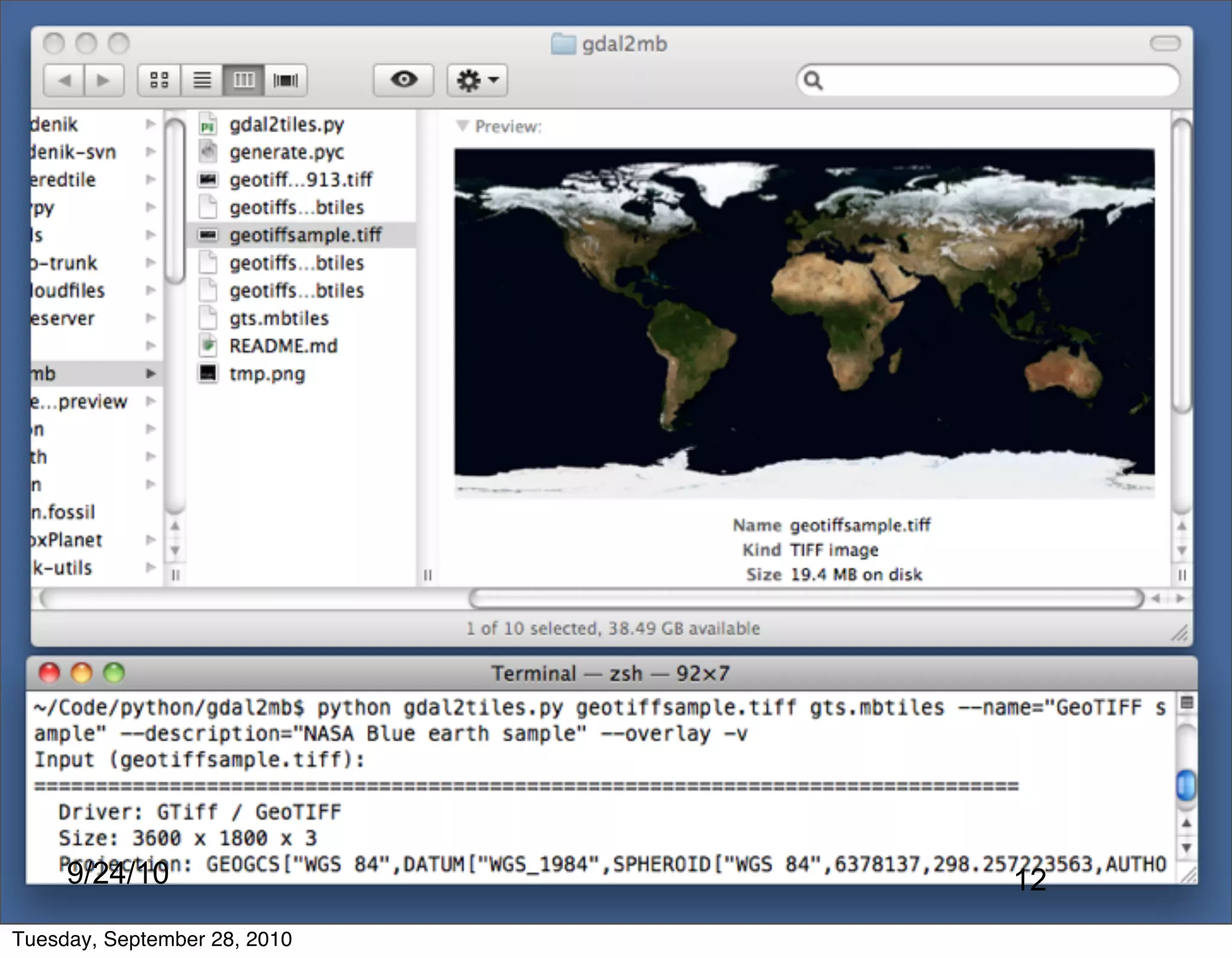 9/24/10                  12
                              12
Tuesday, September 28, 2010
 