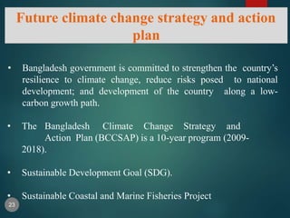 Impact of Climate Change on coastal aquaculture in Bangladesh | PPTX