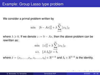 Lasso Problem Duality of a Generalized Absolute Value Optimization Problem | PDF