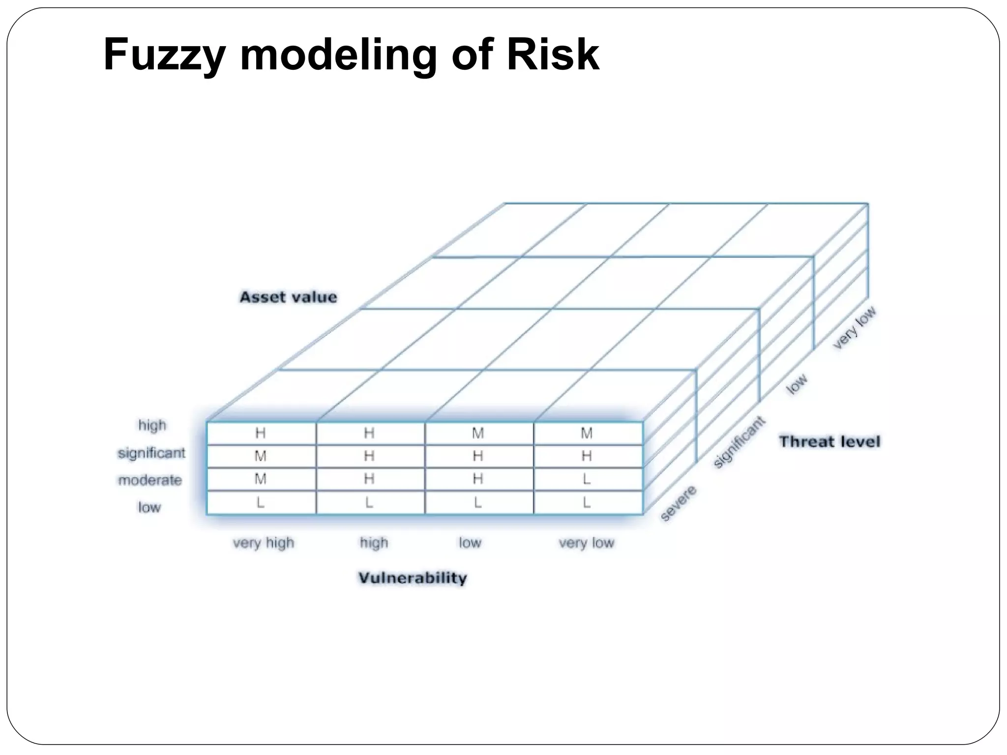Fuzzy modeling of Risk 