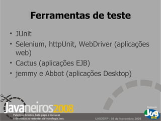 IC Cuidando de Sistemas Doentes