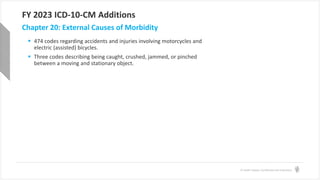 ICD-10-CM Updates Take Effect in October 2022 | PPTX