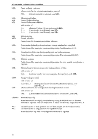 O33 Code Icd 10 2nd-ed_volume2 | PDF