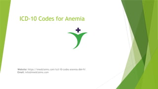 ICD-10 Codes for Anemia (International Classification of Diseases).pptx