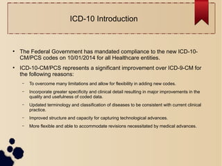 Icd 10 implementation information and plan | PPT