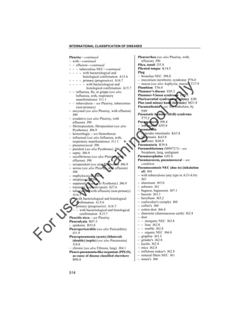Icd 10 volume-3
