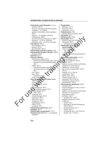 Icd 10 volume-3
