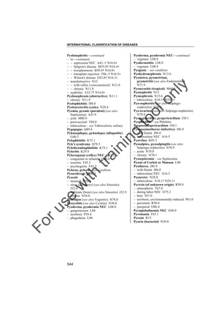 Icd 10 volume-3