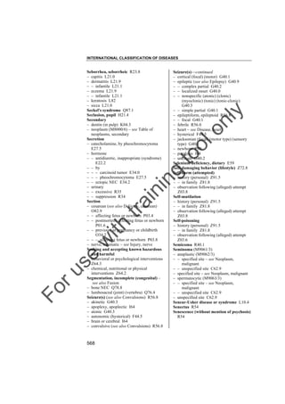Icd 10 volume-3