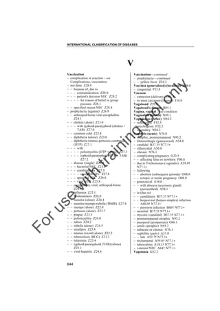 Icd 10 volume-3