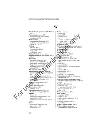 Icd 10 volume-3