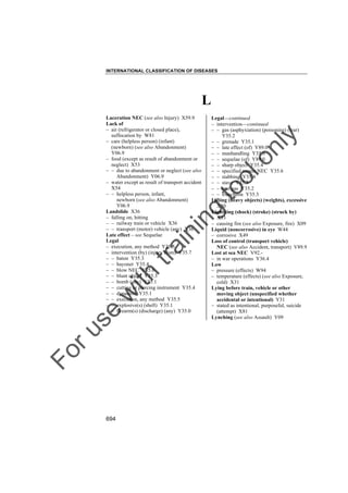 Icd 10 volume-3