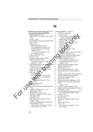 Icd 10 volume-3
