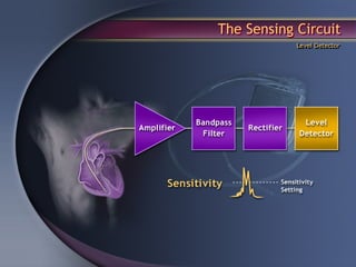 The Sensing Circuit
            Level Detector
 