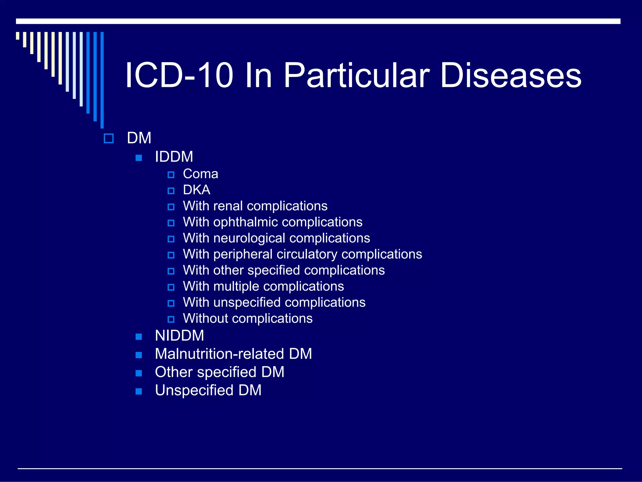 ICD Fundamentals