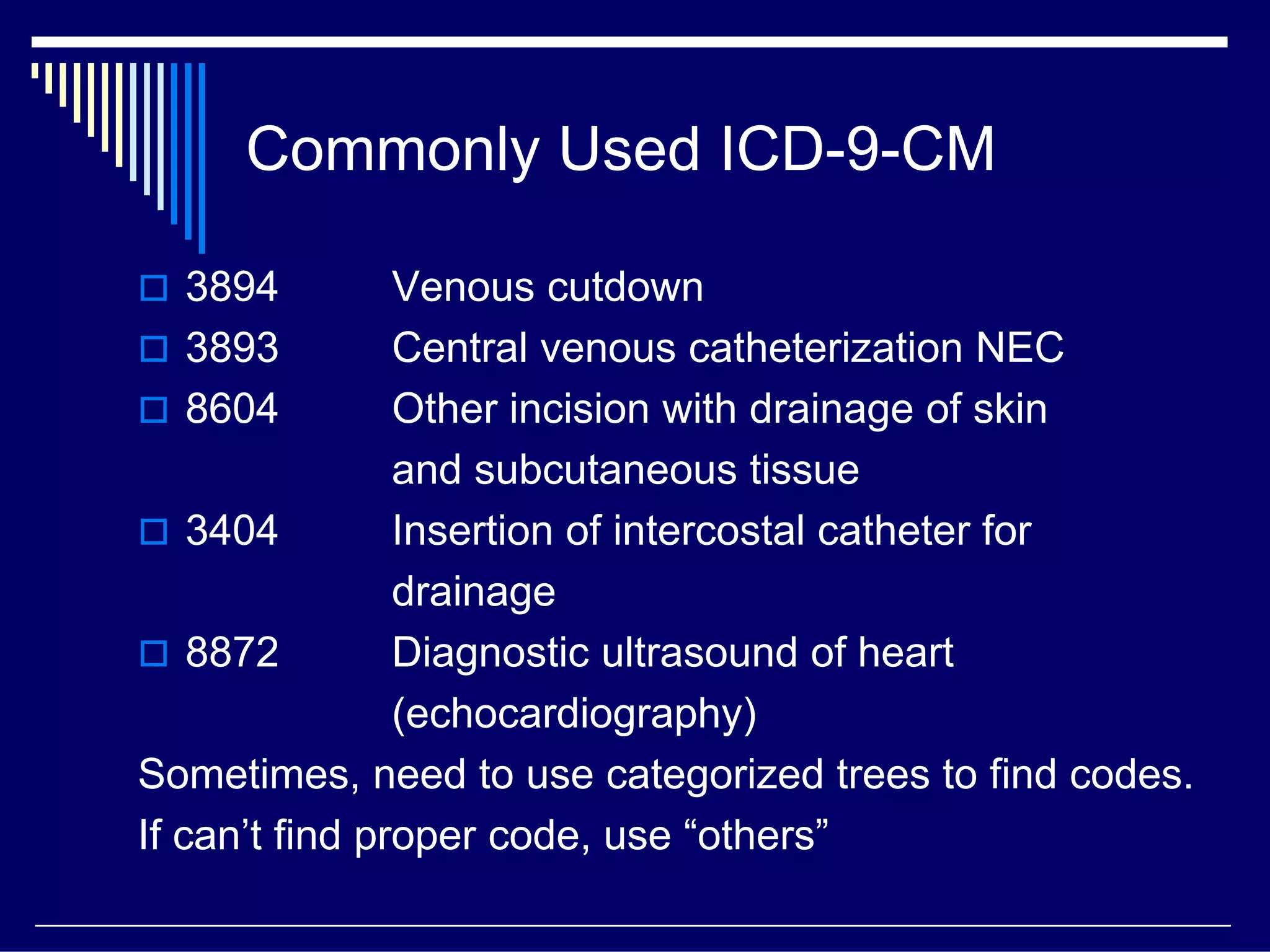 ICD Fundamentals
