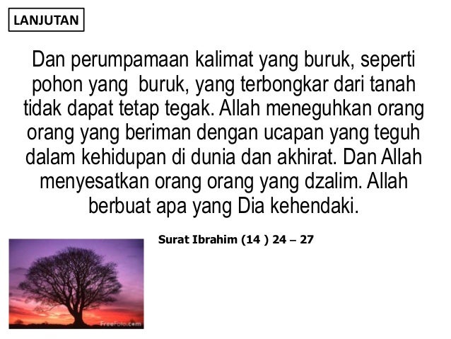 Frame Akhlak Dalam Al-Quran (Kajian Akhlak Senin Pagi 