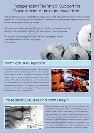 Technical Support For Aluminium Investment