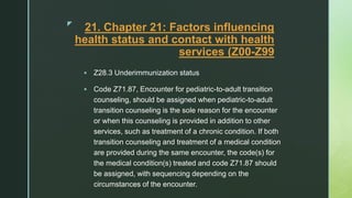 Underimmunization ICD 10 CM UPDATIONS 2023.pptx