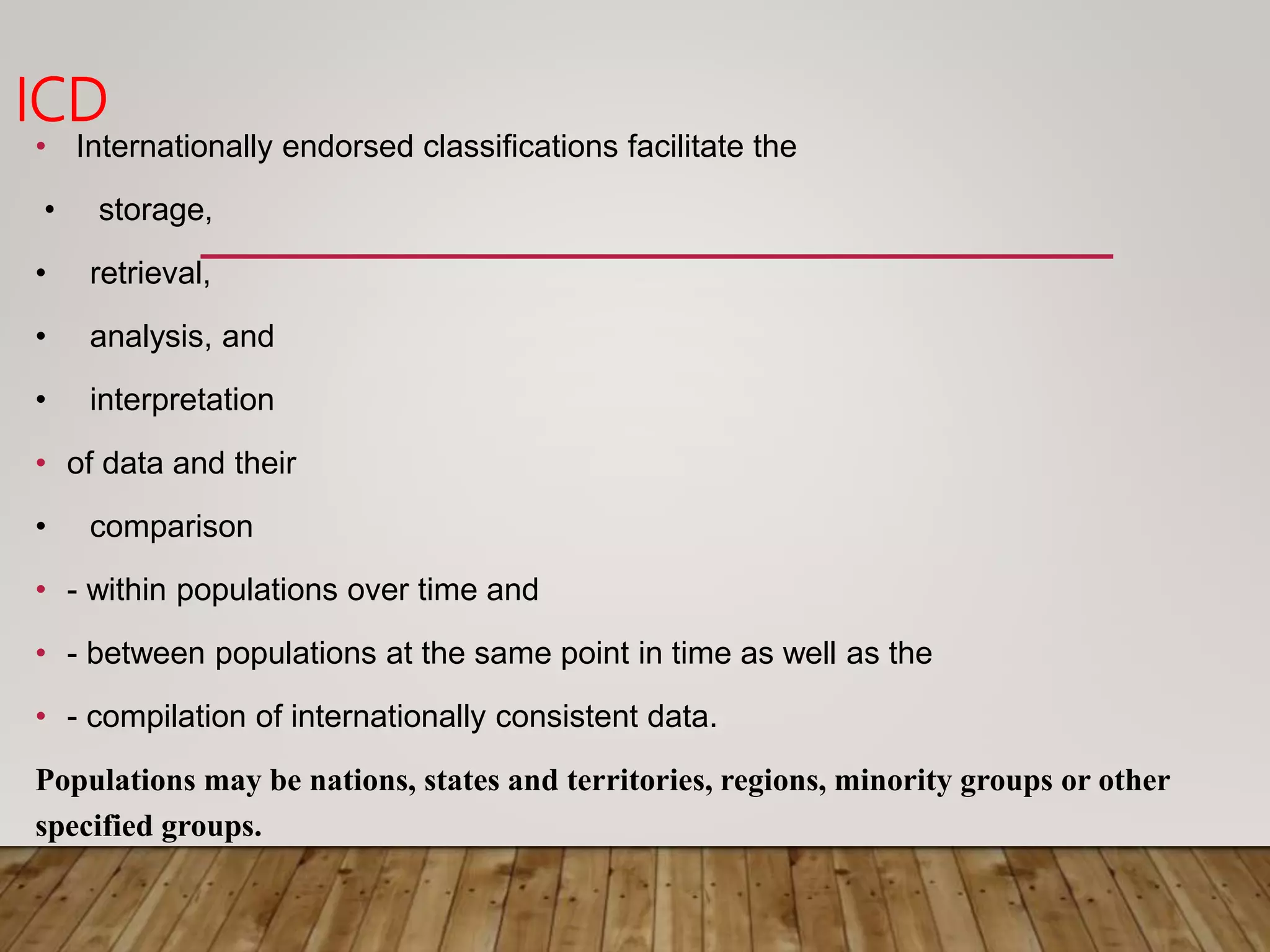 ICD 10 lecture | PPTX