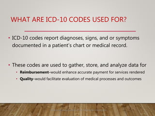 ICD 10 lecture | PPTX