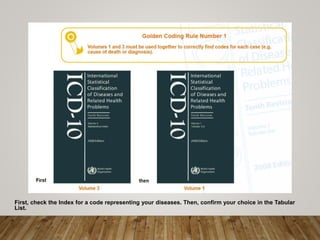 ICD 10 lecture | PPTX