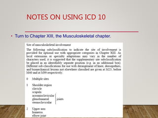 ICD 10 lecture | PPTX