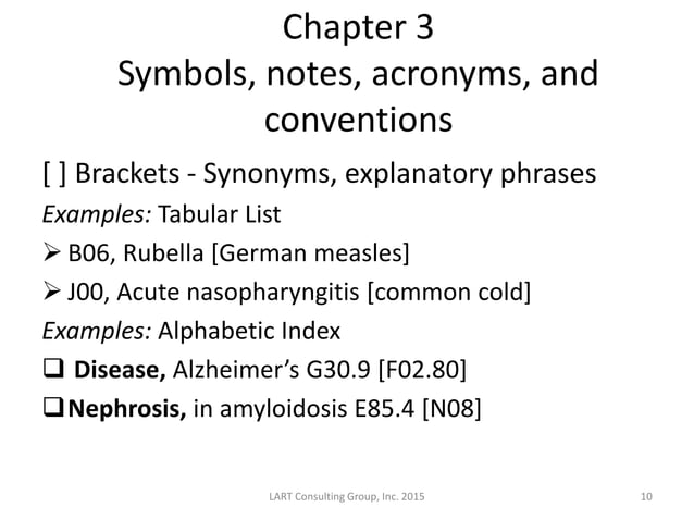 ICD-10 part three of six | PPTX