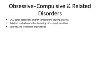 Ocd Specifiers International Classification of Diseases (ICD 11) MSc Presentation Ai.pptx