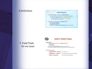 Icd 11 ppt | PPTX