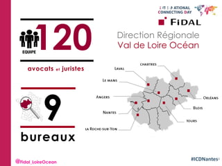 #ICDNantes4
DR Val de Loire Océan
Direction Régionale
Val de Loire Océan
@Fidal_LoireOcean
120
avocats et juristes
9
bureaux
 