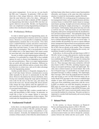 IEEE 802.11 Null Frame Attack | PDF