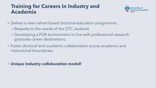Challenges in Developing a Doctoral Training Centre for Industry ...