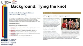 Background: Tying the knot
 