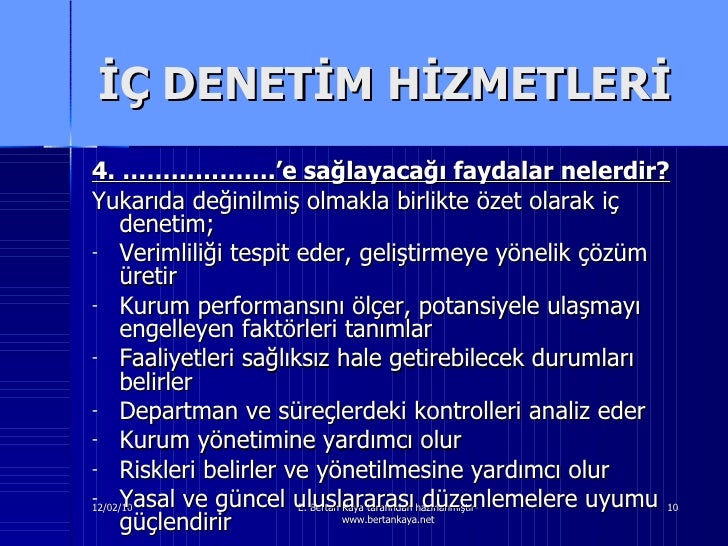 İç denetim nasıl yapılır İç denetim nasıl yapılır